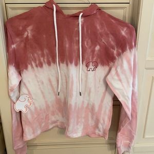 IVORY ELLA Ombré Cropped Sweatshirt NWT-XS